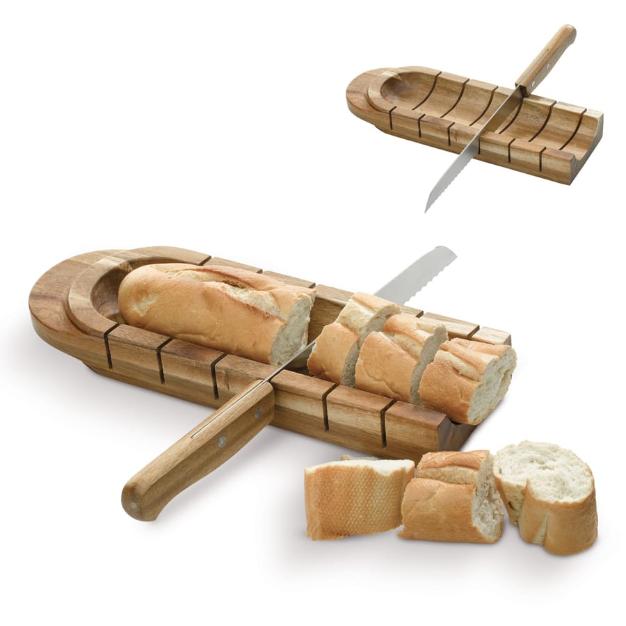 Stokbroodhouder met mes